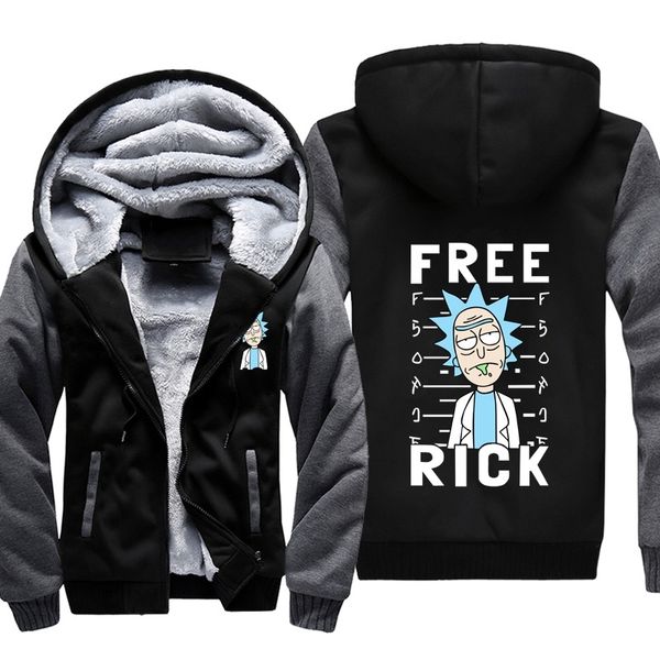 

kpop rick and morty boy, Black