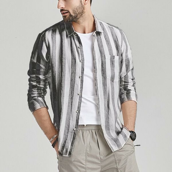 

short sleeve striped v neckline button to shirt blouse t-shirts 3nd1, White