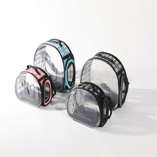

dog car seat covers cat litter bag ventilation cats and dogs out portable folding pet cage transparent