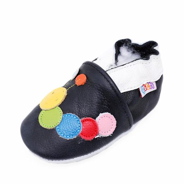 

first walkers baby moccasins girl and boy soft leather toddler walker shoes skid-proof crib for toddlers