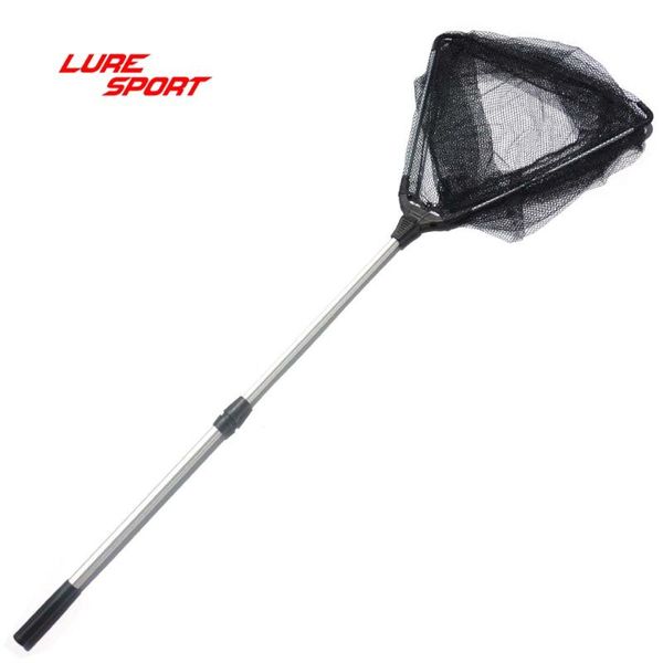 

fishing accessories luresport landing net foldable 1.44m aluminum frame handle