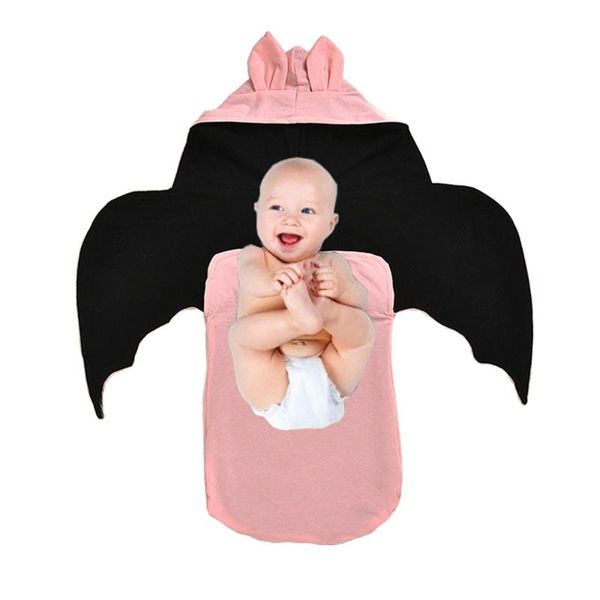 

towels & robes arrival bat shape baby bath towel sleeping bag boy girl cotton receiving blanket wrap swaddle hooded