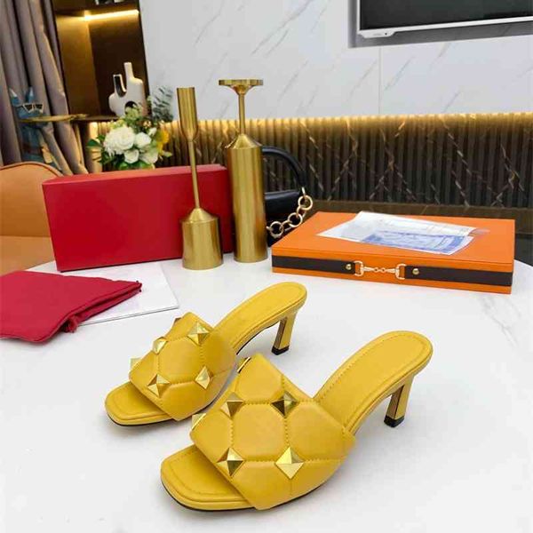 

80% off shoes sell women sandal sprint strappy heels sandals slippers high flip flops square toe slides party shoes lady t75h, Black