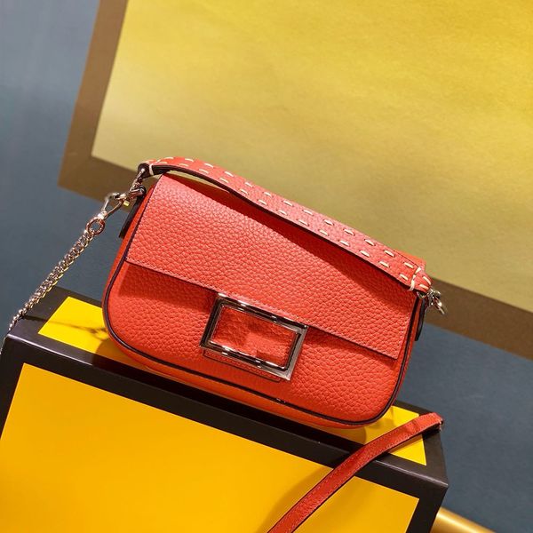 

2020 fashion brand luxury shoulder bag designer handbags designer bag double f fashion baguette bag ing