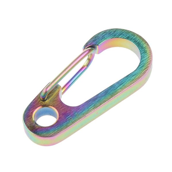 

cords, slings and webbing outdoor camping mountaineering heavy duty titanium quickdraw carabiner snap hooks keyring rock climbing hiking acc