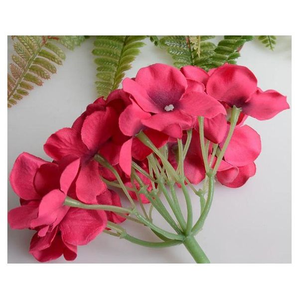 

5.9" silk hydrangea flowers heads diy artificial flower ball wreath garland wall made diy accessory for home weddin jllvza ladyshome