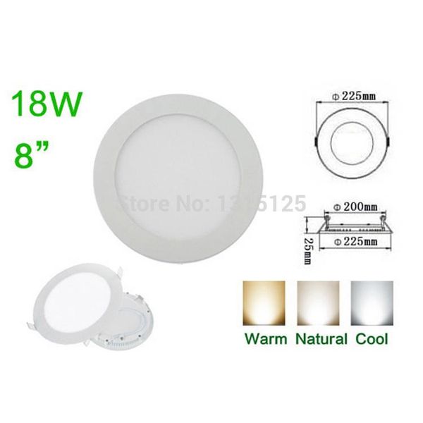 

2021 fashilumens 18w led panel lights,round recessed ceiling light, wholesale ac85-265v downlight bulbs