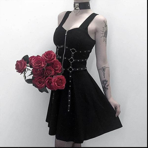 

halter dress summer women 2021 sleeveless floral print femme elegant vintage dresses retro rockabilly prom party dress, Black;gray