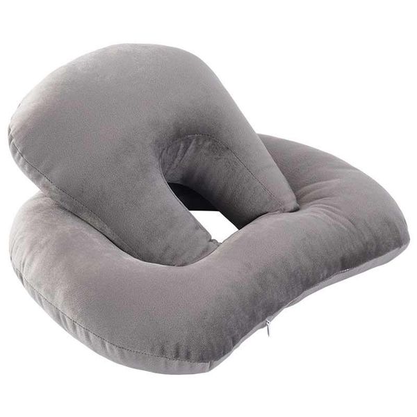 

pillow u-shaped desk nap neck supporter seat cushion headrest travel with arm rest