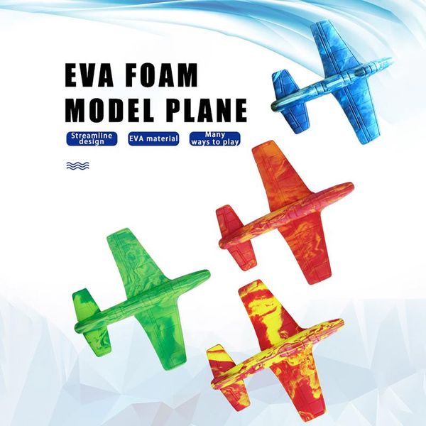 

party favor launch throwing foam plane epp airplane model glider aircraft outdoor educational toy for children 17.5*17.5cm