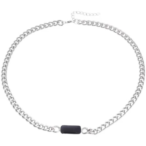 

chokers cuban necklace, instagram, hip-hop, cool, minimalist, Golden;silver