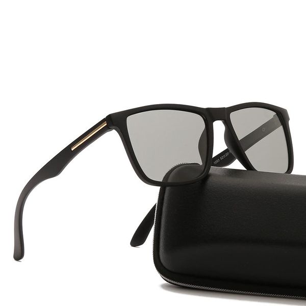 

sunglasses polarized pochromic chameleon square men women designer sun glases polaroid for, White;black