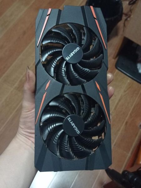 

fans & coolings 85mm t129215su pld09210s12hh 4pin original second-hand radiator for gigabyte rx580 rx470 rx 570 heat sink installation size