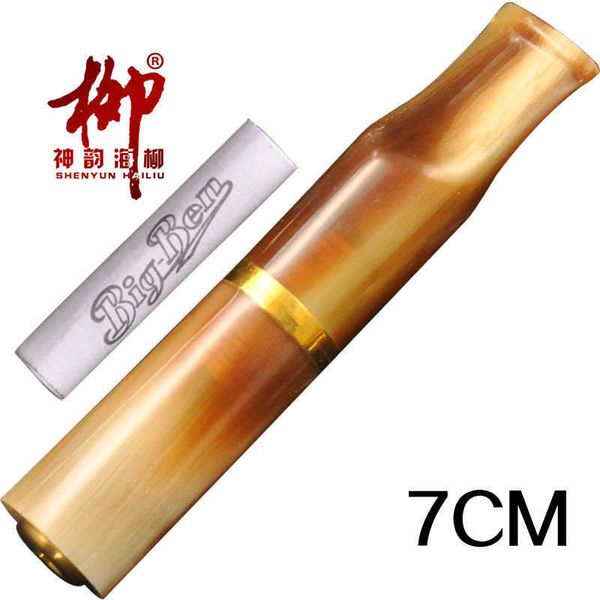 

nj12 activated carbon core yak horn replaceable holder circulating filtration and fine end can smoke women's cigarettes