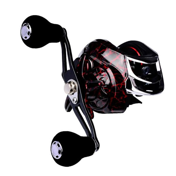 

19 bearings fishing reel bait casting professional smooth spinning tackle durable right left handed outdoor metal high speed