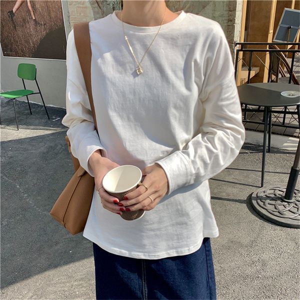 

women's blouses & shirts hzirip fancy t-shirt, cotton t-shirt with round collar, casual style, basic for summer 2vss, White