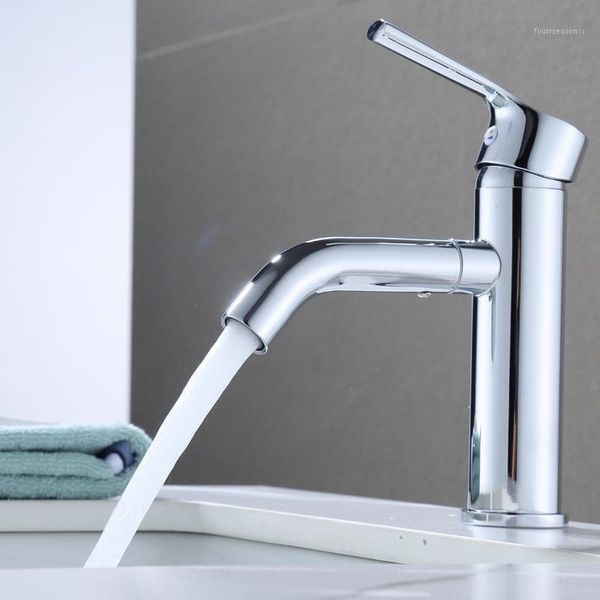 

bathroom sink faucets basin faucet wall mounted single hole cold & swivel spout taps for gargle brushing1