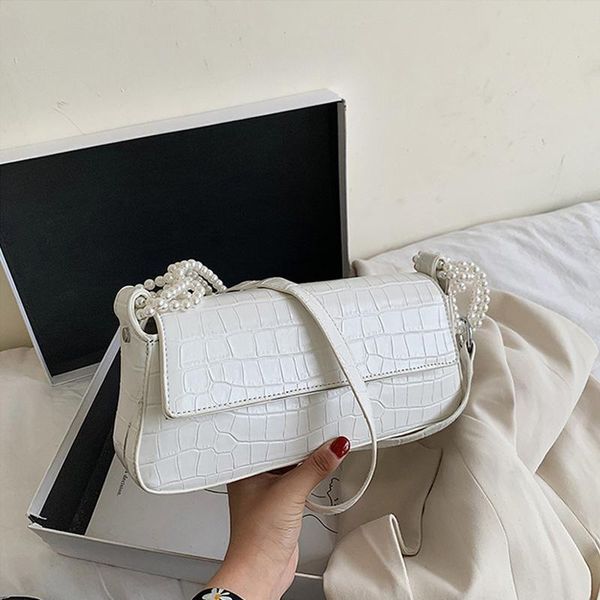 

shoulder bags fashion elegant bag for women pu leather lady messenger 2021 ms. armpit clutches evening