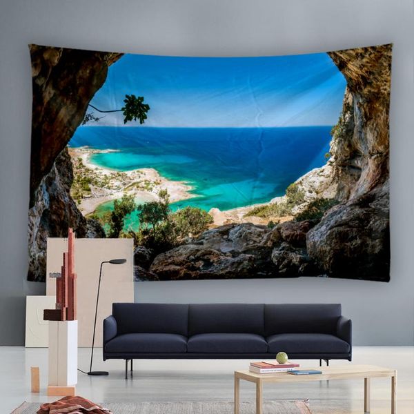 

tapestries ocean tapestry kawaii room decor wall hanging hoho aesthetic witchcraft