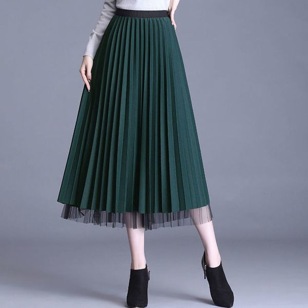 

popular gauze skirt and for women winter in autumn hot, White;black