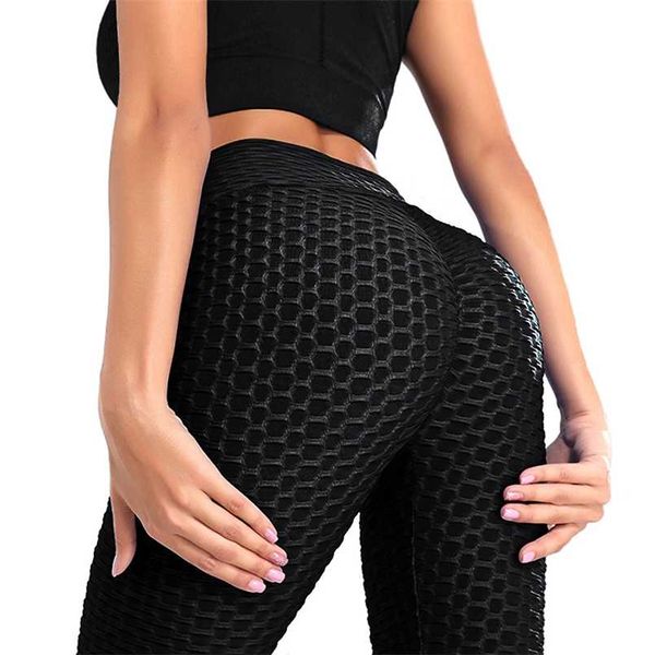 Hohe Taille Frauen Leggings Scunch Back Workout Legging Push Up Casual Fitness Weibliche Leggings Sexy Jeggings Lange Hose Warme 211014
