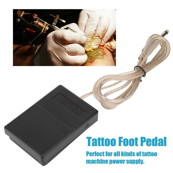 

tattoo machine footswitch foot switch pedal controller for power machine gun tatoo footswitch control tatoo power supply plastic
