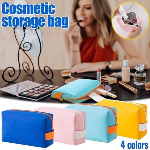 

storage bags for cute women cosmetic make up bag toiletry wash travel organizer purse storage makeup case almacenamiento y