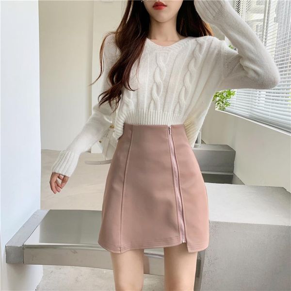 

skirts givotin temperament skirt women fall/winter 2021 style outer wear a-line bag hip, Black
