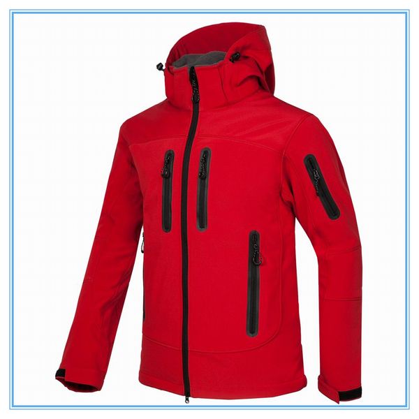 2023 New The Mens Helly Jackets Hoodies Fashion Casual Warm Windproof Ski Coats Outdoor Denali Fleece Hansen Jackets Suits S-XXL RED 065