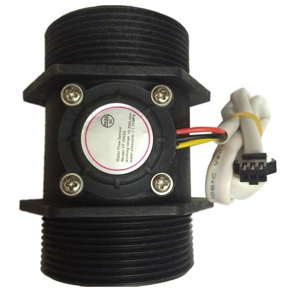 

new dn50 plastic hall turbine water flow meter sensor 2 inch flow sensor 5-250l/min