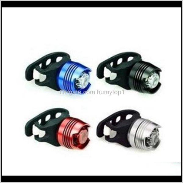 

aluminum alloy bicycle rear light waterproof helmet light tail warning mountain bike taillight zninz iaksd