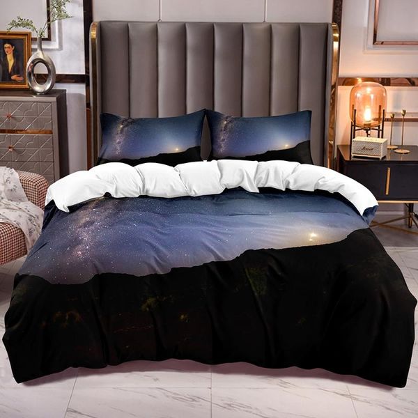 

bedding sets colors galaxy duvet cover soft comforter with universe theme quilt for kids