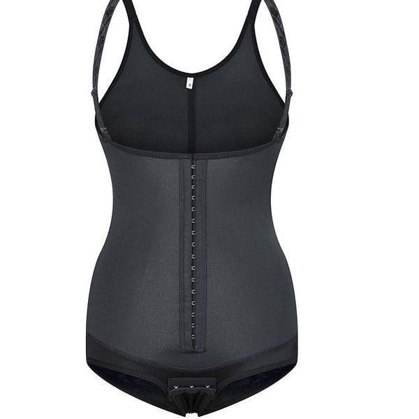 

women's shapers waist trainer corset women seamless tummy control panty body shaper underbust slimming workout fitness shapewear thong, Black;white