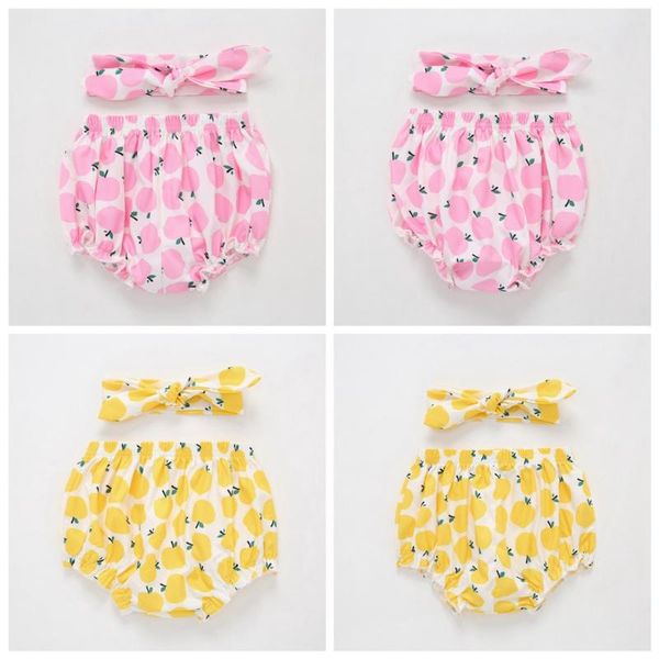 

panties fashion baby kids girls children\\'s cotton fruit printing underpants briefs and headband kit, Camo