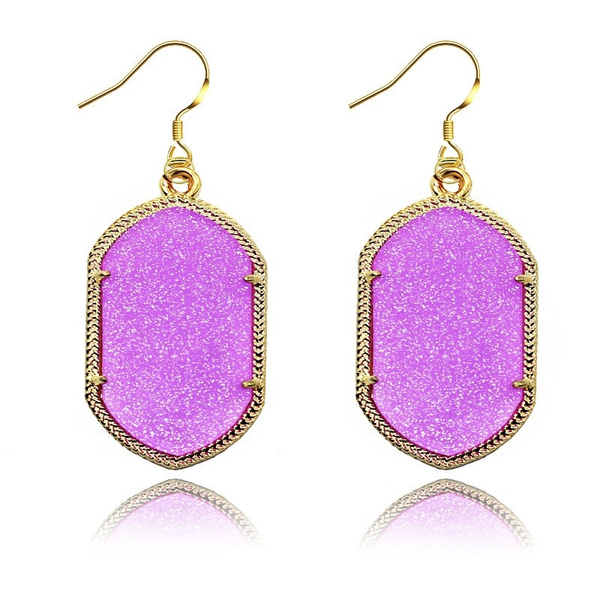 

earrings phnom penh fluorescent acrylic earrings for party available in multiple colors jewelry earrings, Golden;silver