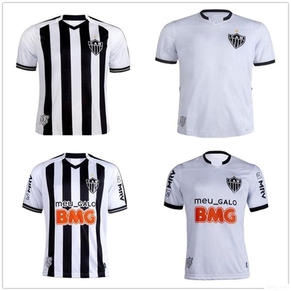 

20 21 atletico mineiro soccer jersey auto truck r.oliveira v.chara fred cazares otero robinho valdivia custom black white football shirts, Black;yellow