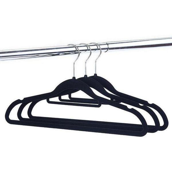 

hangers & racks 240pcs velvet for blouses, tank , scarves, clothes ultra thin non slip hanger hook
