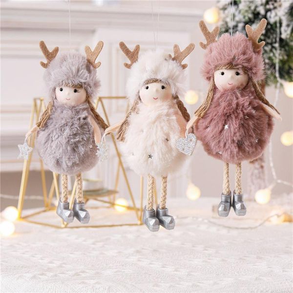 

christmas decorations year 2022 merry angel doll xmas party tree ornaments navidad for home noel gift