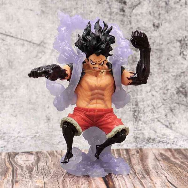 

pirate koa art king snake man fourth gear luffy animation doll hand-made model statue ornament