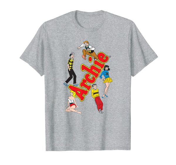 

Archie Archie Slanted Logo with Group T-Shirt, Mainly pictures
