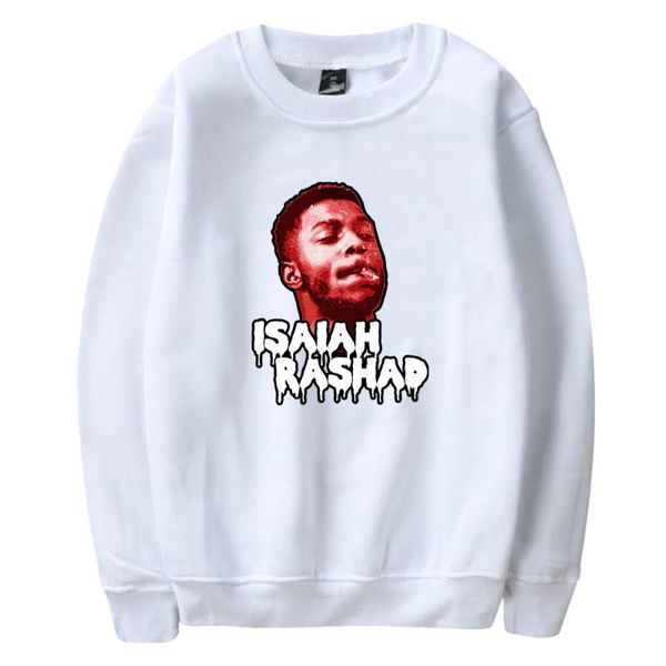 

men's hoodies & sweatshirts isaiah rashad hip hop o-neck women/men long sleeve casual harajuku streetwear clothes, Black