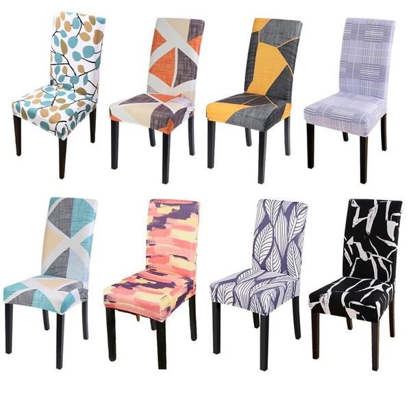 

chair covers geometric wedding spandex stretch dining banquet slipcover cover party decor room seat