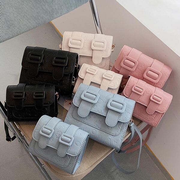 

2021 female bag summer one-shoulder mini fashion cross-slung small embossed