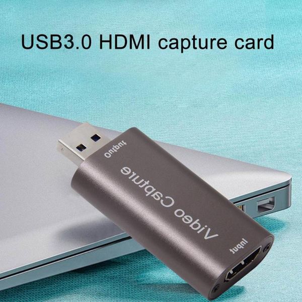 

audio cables & connectors hd 1080p 4k video capture card usb 3.0 2.0 record box for ps4 game dvd camcorder camera recording live stream
