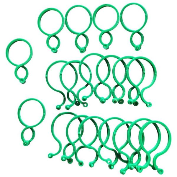 

planters & pots 50/100 pcs adjustable plant support garden clips trellis for vine vegetable tomato to grow upright stand tool