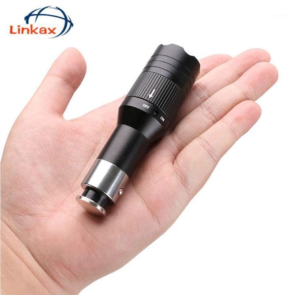

flashlights torches mini portable rechargeable built-in car charger lanterna for camping working lamp cigarette outdoor1