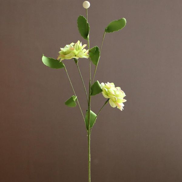 

gift wrap 5 pcs artificial roses arrangement bouquet simulation flowers decoration heads plastic for home decor
