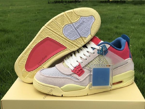 

original version jumpman edition league 4 basketball shoes guava ice lantern bone brigade blue light fusion red fashion coach boat and boxj1