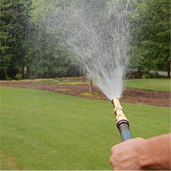 

brass adjustable spray gun hose nozzle high pressure straight copper gun for car wash watering flower garden hose wand