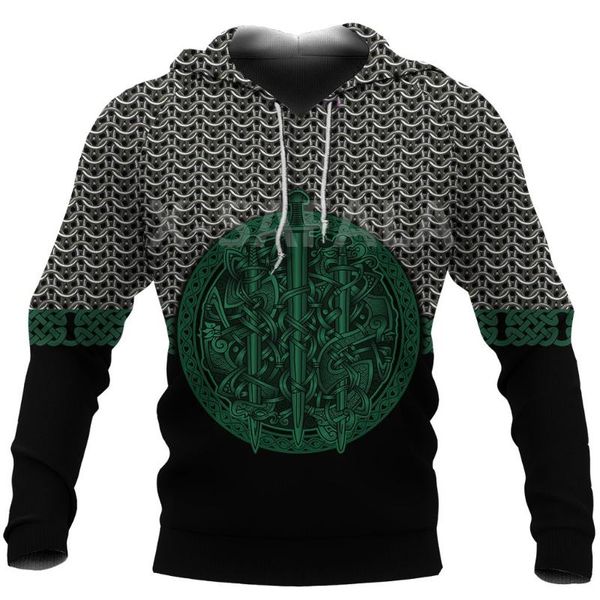 

men's hoodies & sweatshirts x-safala viking tattoo sword 3d all printed hoodie man women 2 harajuku outwear zipper pullover sweatshirt, Black